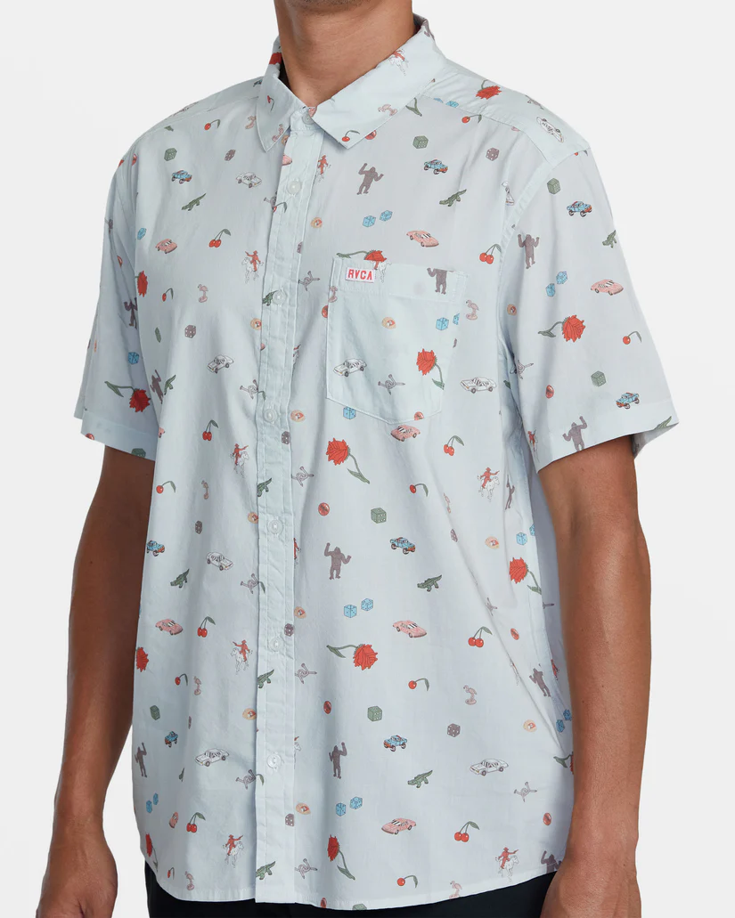 CAMISA MASCULINO RVCA LUKE P WVTP – foto 5